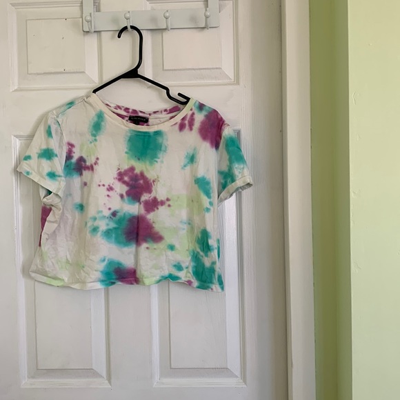 KENDALL & KYLIE tie dye crop top - L - Picture 1 of 5